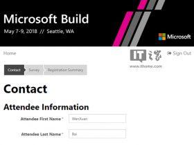 微软Build 2018开发者大会现已开放注册