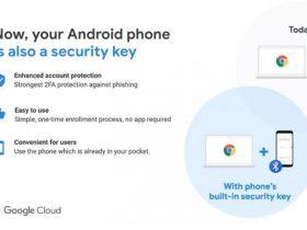 谷歌宣布：安卓手机现可充当物理安全密钥