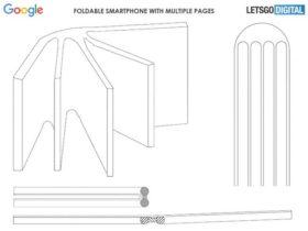 谷歌折叠屏专利公布：可像书一样折叠打开