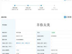 腾讯注册 “羊你太美”商标,涉及教育娱乐与科学仪器